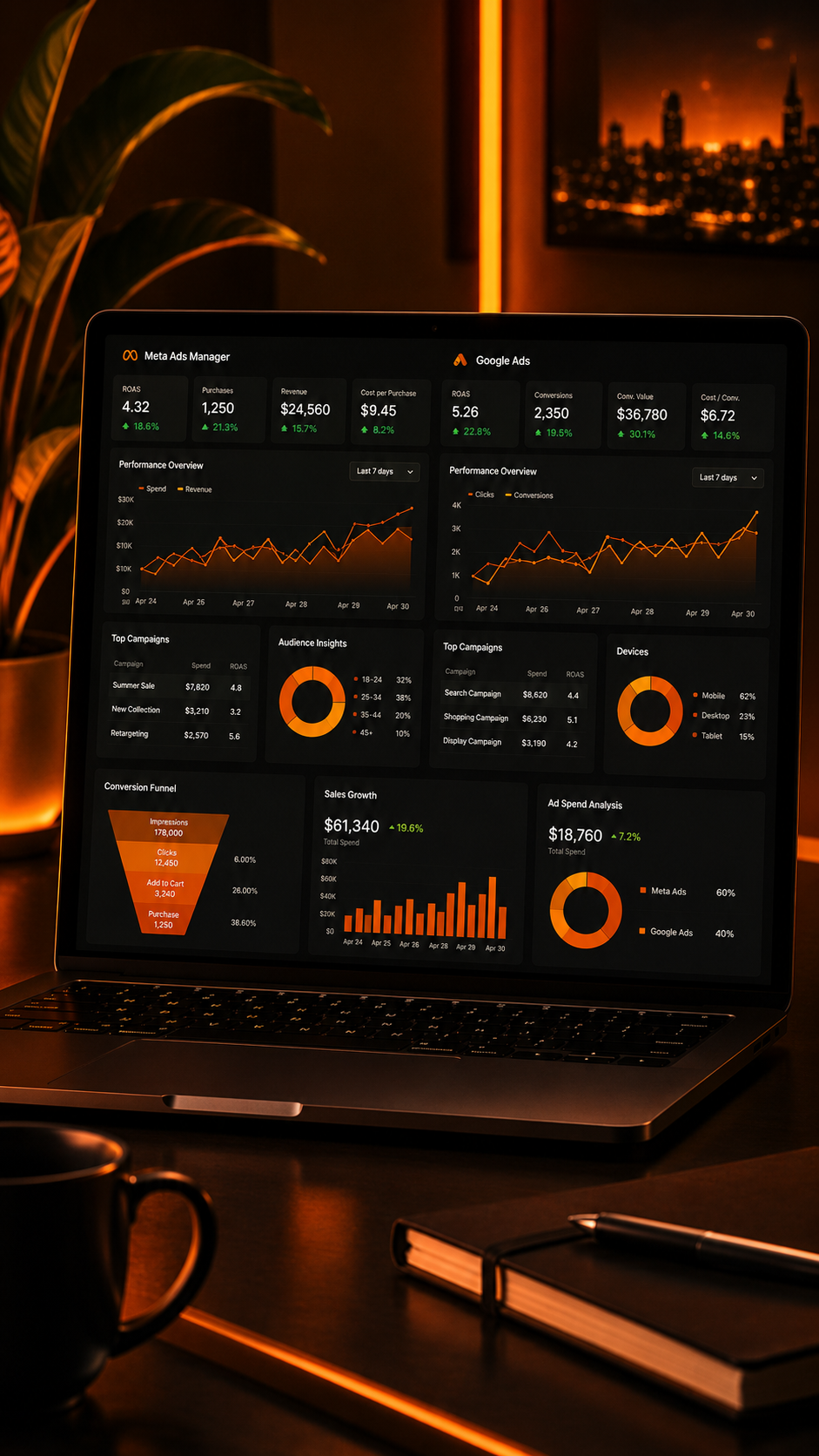 E-commerce Paid Ads Funnel